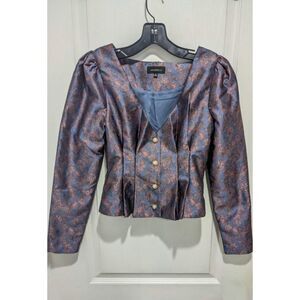 Majorelle | Floral Brocade Jacket